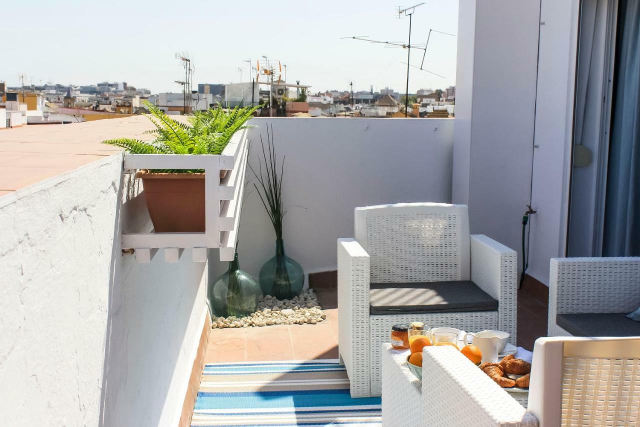 Ferienwohnung Atico Centrico Con Vistas Sevilla Exterior foto
