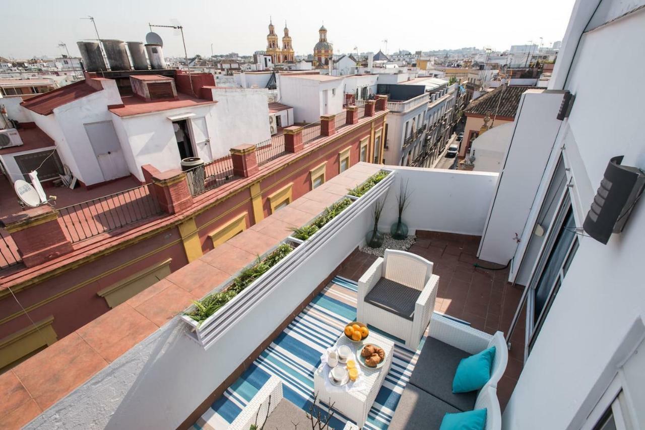 Ferienwohnung Atico Centrico Con Vistas Sevilla Exterior foto