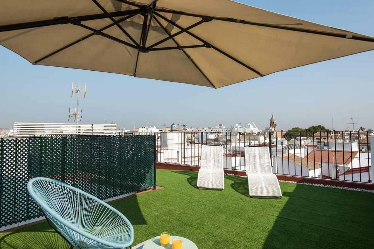 Ferienwohnung Atico Centrico Con Vistas Sevilla Exterior foto
