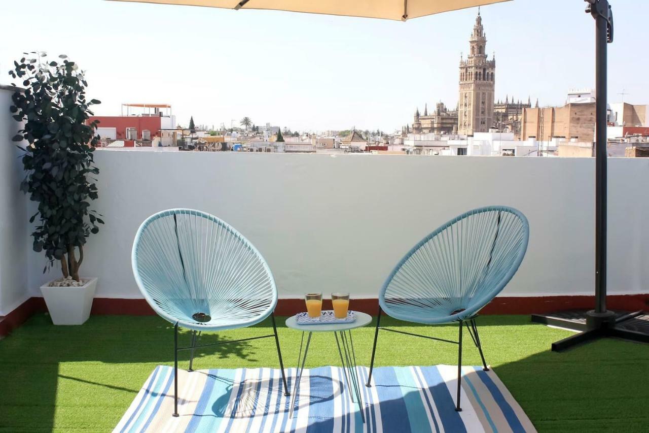 Ferienwohnung Atico Centrico Con Vistas Sevilla Exterior foto