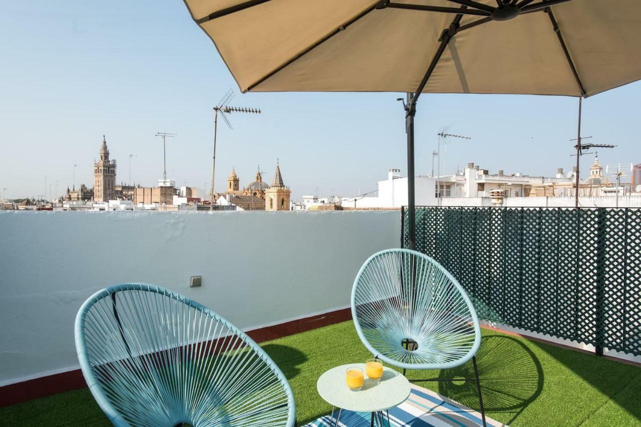 Ferienwohnung Atico Centrico Con Vistas Sevilla Exterior foto
